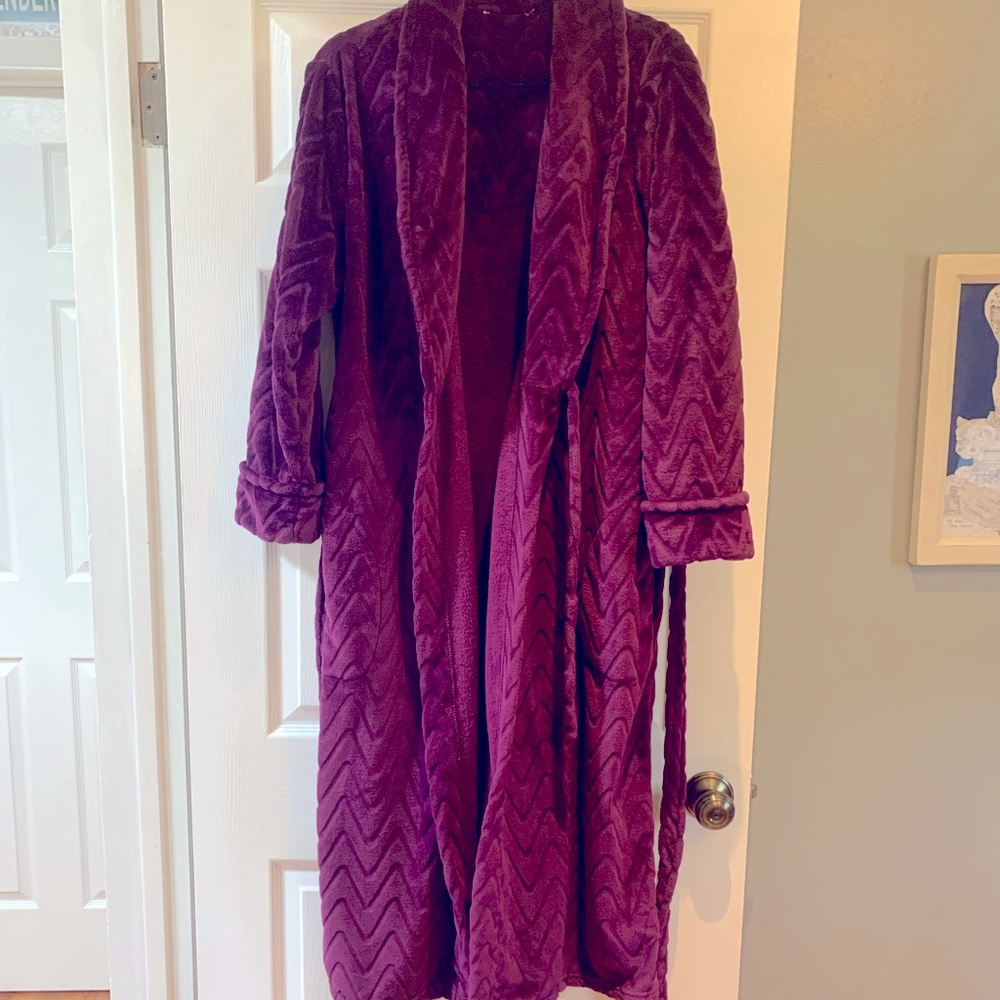 Purple Bathrobe - Size L/XL